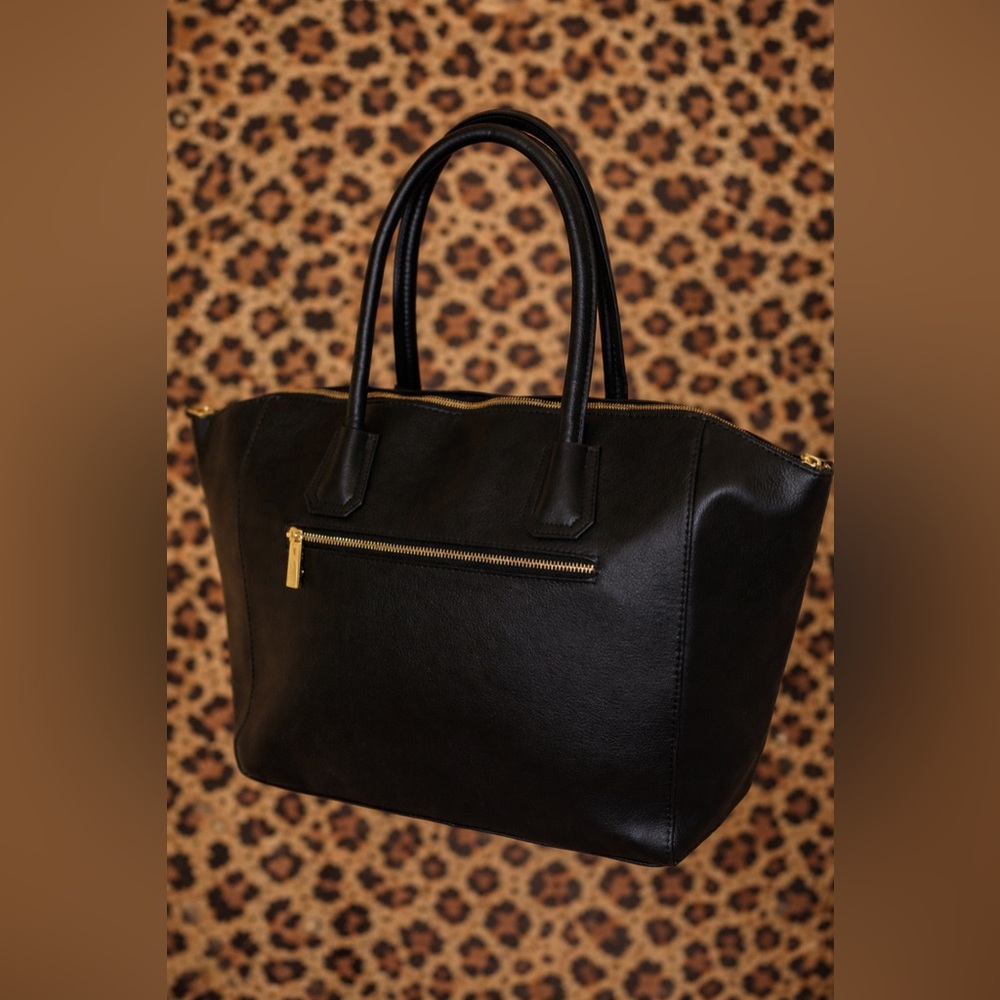 Vintage Joy and IMAN Black “Best Friend” Business Satchel Tote